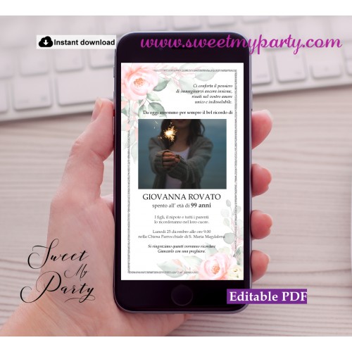 Funeral Announcement, L’Annuncio del Funerale,(160f)